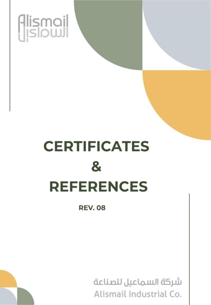 Alismail - Certificates & References - rev. 08