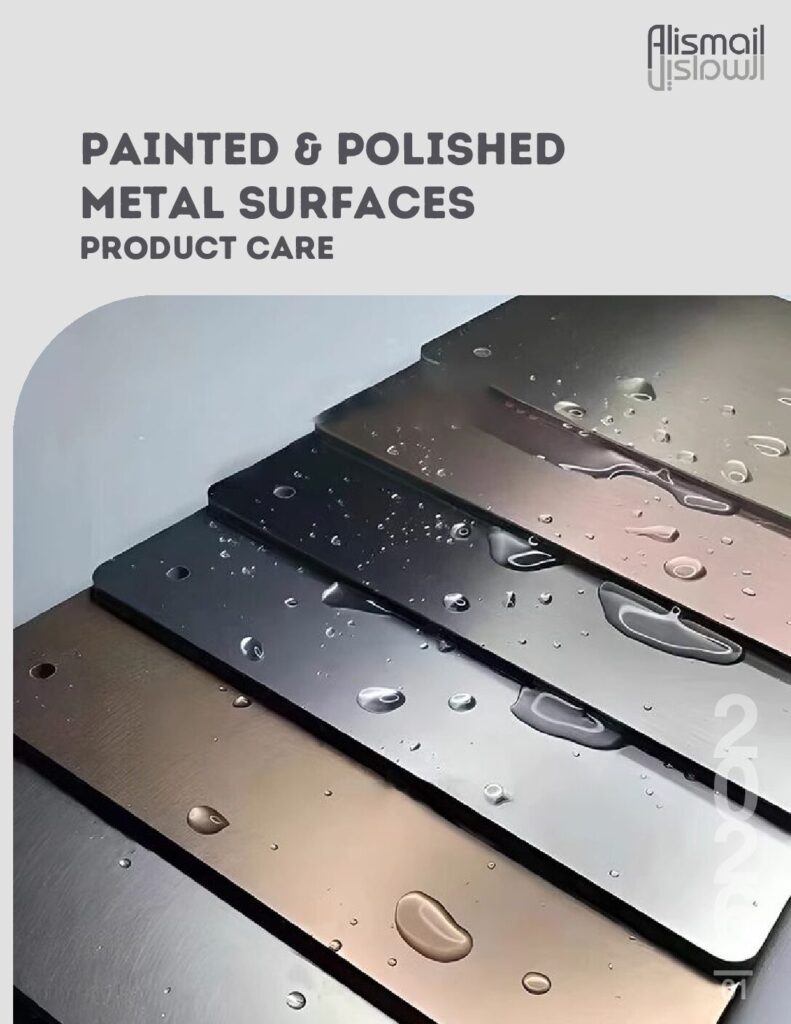 Alismail Painted & Polished Metal Surfaces Product Care