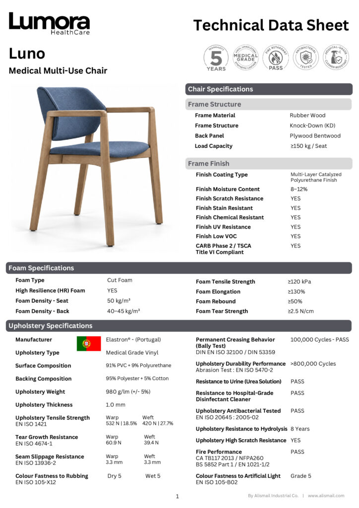 LUNO Multi-Use Medical Chair